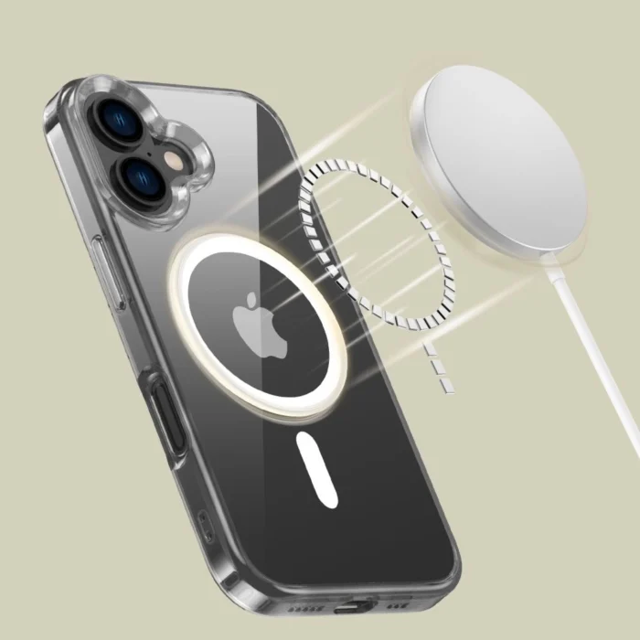 Калъф от Tech-Protect
 FlexAir Hybrid MagSafe за iPhone 16
 - Clear - Image 5