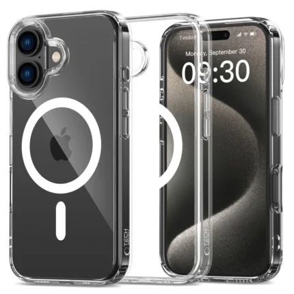 Калъф от Tech-Protect
 FlexAir Hybrid MagSafe за iPhone 16
 - Clear