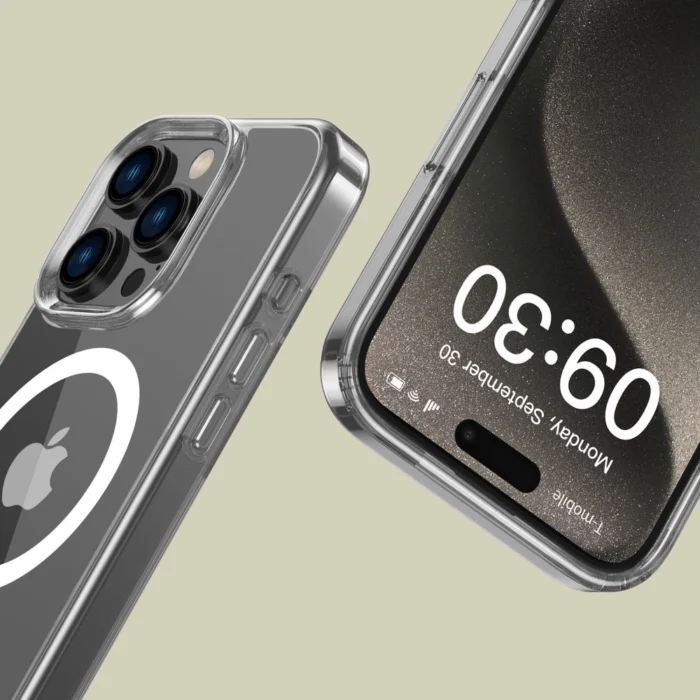 Калъф от Tech-Protect
 FlexAir Hybrid MagSafe Case за 
iPhone 16 Pro - Clear - Image 3