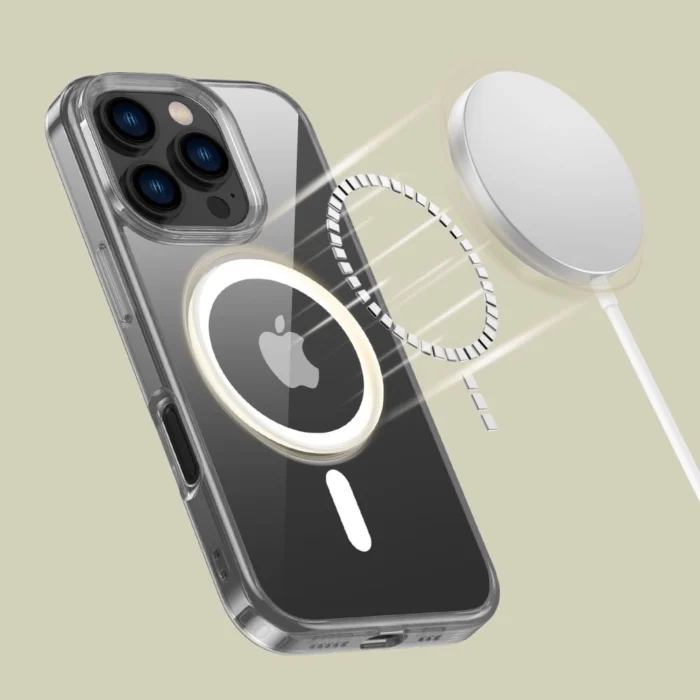 Калъф от Tech-Protect
 FlexAir Hybrid MagSafe Case за 
iPhone 16 Pro - Clear - Image 5