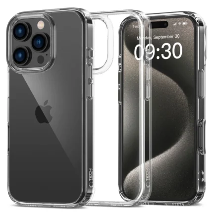 Калъф от Tech-
Protect FlexAir Hybrid Case за iPhone 16 Pro - Clear