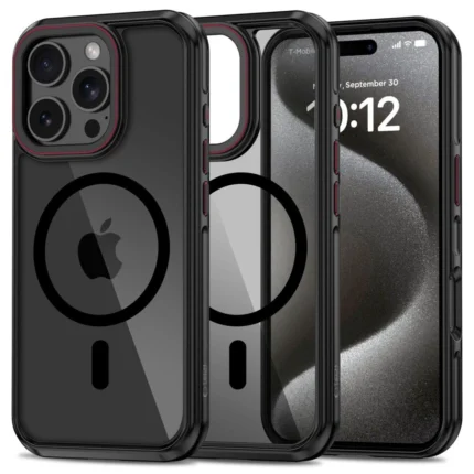 Калъф от Tech-
Protect MagHybrid MagSafe
 за iPhone 16 Pro Case - Black