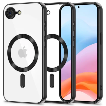 Калъф от Tech-Protect
 MagFlex MagSafe iPhone 16e Case
- Clear