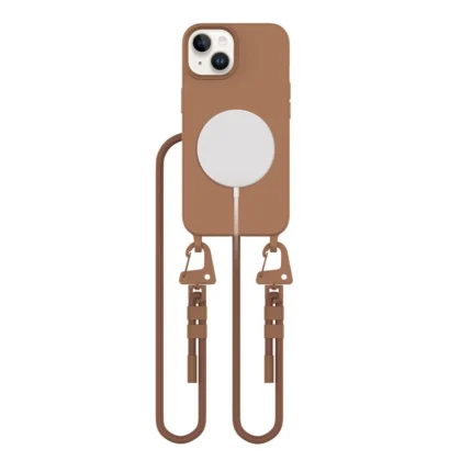 Калъф от Tech-
Protect Mag Necklace MagSafe
 iPhone 13 Case - Brown