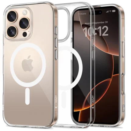 Калъф от Tech-
Protect FlexAir MagSafe Case за iPhone 16 Pro - Clear