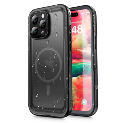 Калъф от Tech-Protect ShellBox MagSafe
IP68 Case за iPhone 16 - Black