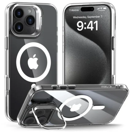 Калъф от Tech-ProtectMagStand MagSafe Case for iPhone 16 Pro Max - Clear