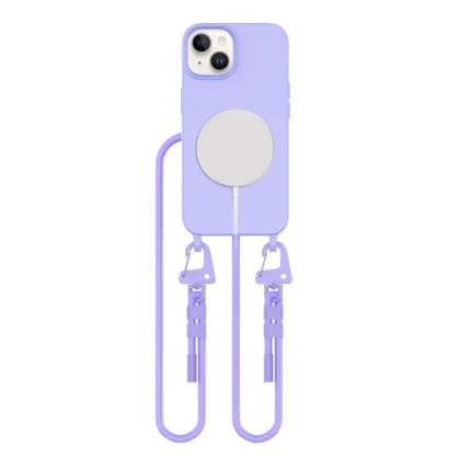Калъф от Tech-Protect Mag Necklace 
MagSafe iPhone 14 Case -
Lavender