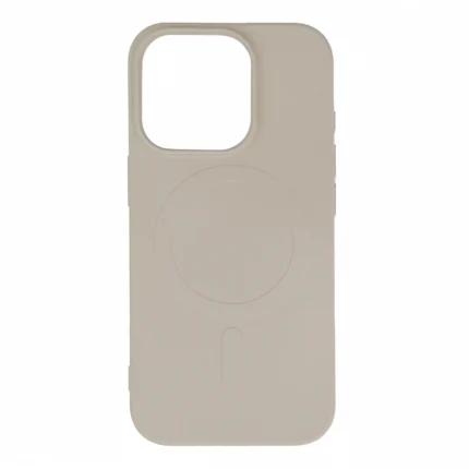 Калъф от Hurtel Liquid Silicone
Case MagSafe for iPhone 16 Pro -
beige