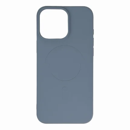 Калъф от Hurtel Liquid
 Silicone Case MagSafe за iPhone
16 Pro - light gray