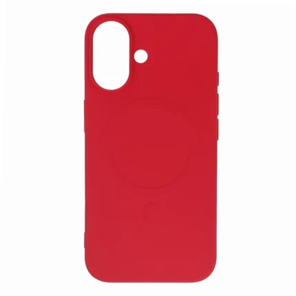 Калъф от Hurtel Liquid SiliconeCase with MagSafe for SamsungGalaxy S25 Edge - Red