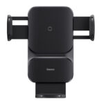 Стойка за кола Baseus Wisdom Auto Alignment Car Mount Wireless Charger 15W (Air Outlet) Black - Image 2