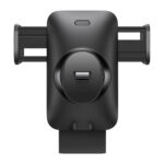Стойка за кола Baseus Wisdom Auto Alignment Car Mount Wireless Charger 15W (Air Outlet) Black - Image 3