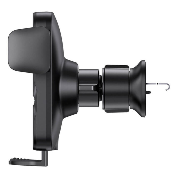 Стойка за кола Baseus Wisdom Auto Alignment Car Mount Wireless Charger 15W (Air Outlet) Black - Image 6