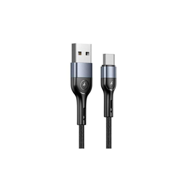 Кабел Braided USAMS USB-C SJ449ZJ01 US-SJ449 U55 2A - Image 1