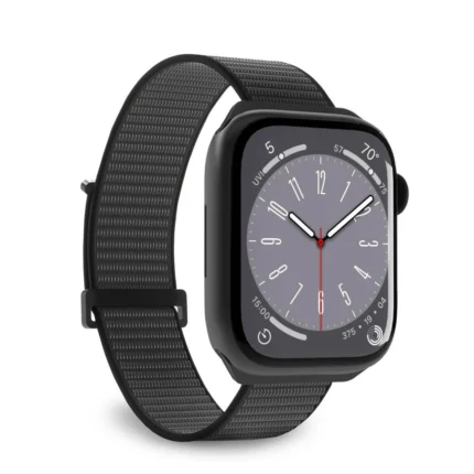 Каишка от Puro Sport Nylon Strap за Apple
 Watch 42 / 44 / 45 / 49 mm - Black