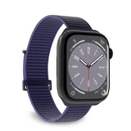 Каишка от Puro Sport Nylon Strap за Apple
 Watch 42 / 44 / 45 / 49 mm - Blue