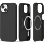Калъф от Tech-Protect
 Silicone MagSafe iPhone 15 Case -
Matte Black