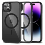 Калъф от Tech-Protect MagMat MagSafe
 iPhone 15 Case - Clear Black