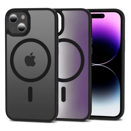 Калъф от Tech-Protect 
MagMat MagSafe за iPhone 15 Case -
Matte Black