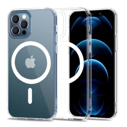 Калъф от Tech-Protect
 MagMat MagSafe Case за iPhone
12 / 12 Pro - Clear