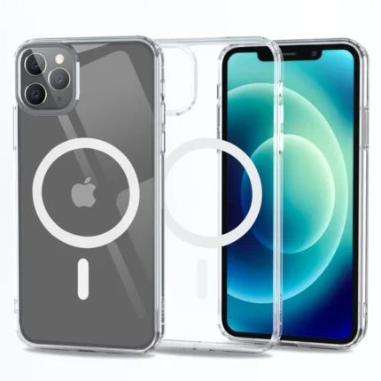 Калъф от Tech-
Protect MagMat MagSafe iPhone
11 Pro Case - Clear