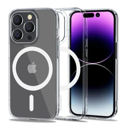 Калъф от Tech-Protect
 FlexAir Hybrid MagSafe за 
iPhone 14 Pro Max - Clear