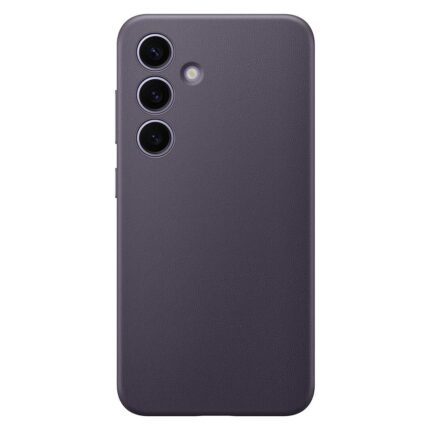 Калъф от Samsung Leather Cover (Vegan) for Galaxy S24 Dark Viole