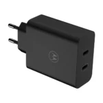 Зарядно 
от Motorola TurboPower Duo 2xUSB-C 125W Travel Charger + USB-C/USB-C Data Cable Black - Image 4