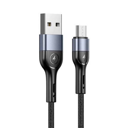 Кабел Usams U55 2A micro USB U55 black 1m SJ450ZJ01
