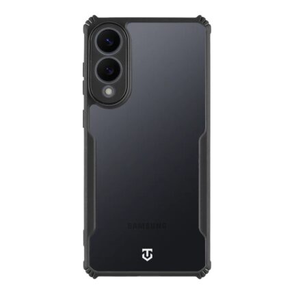 Калъф от Tactical Quantum Stealth Cover за Samsung Galaxy S25 Edge Clear/Black