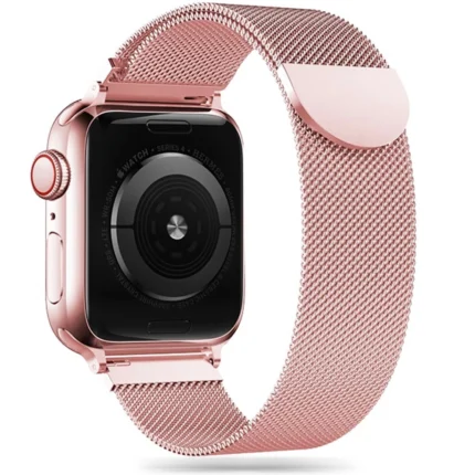 Каишка от Tech-Protect Milanese Band
 за Apple Watch 4 / 5 / 6 / 7
/ 8 / 9 / SE 38/40/41 mm -
Pink