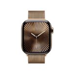 Каишка Apple Watch 42mm Milanese Loop: Gold Milanese Loop - Image 2