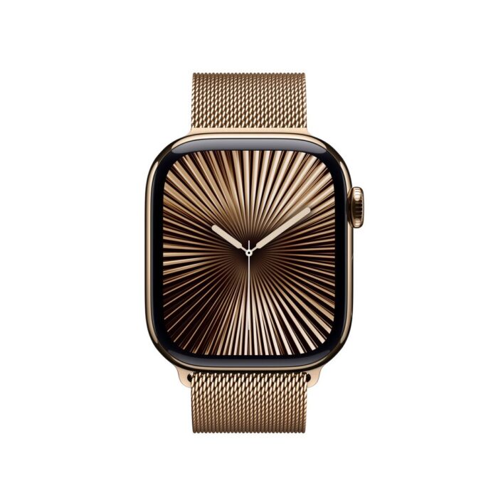 Каишка Apple Watch 42mm Milanese Loop: Gold Milanese Loop - Image 2