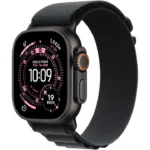 Apple Watch Ultra 3 GPS + Cellular 49mm Black Titanium Case with Black Alpine Loop - Small