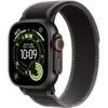 Apple Watch Ultra 3 GPS + Cellular 49mm Black Titanium Case with Black/Charcoal Trail Loop - M/L
