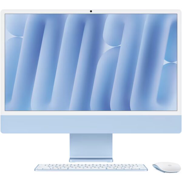 iMac 24 Retina 4.5K | M4 чип с 10 ядрен CPU и 10 ядрен GPU | 16GB памет | 512GB SSD - Blue