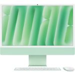 iMac 24 Retina 4.5K | M4 чип с 8 ядрен CPU и 8 ядрен GPU | 16GB памет | 256GB SSD - Green