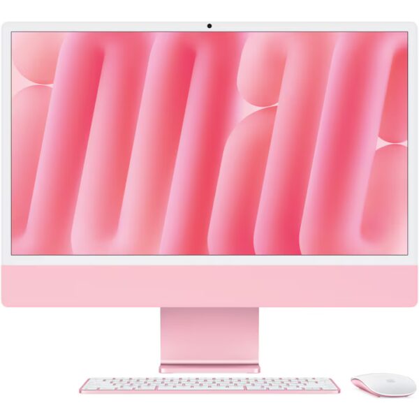 iMac 24 Retina 4.5K | M4 чип с 10 ядрен CPU и 10 ядрен GPU | 16GB памет | 512GB SSD - Pink