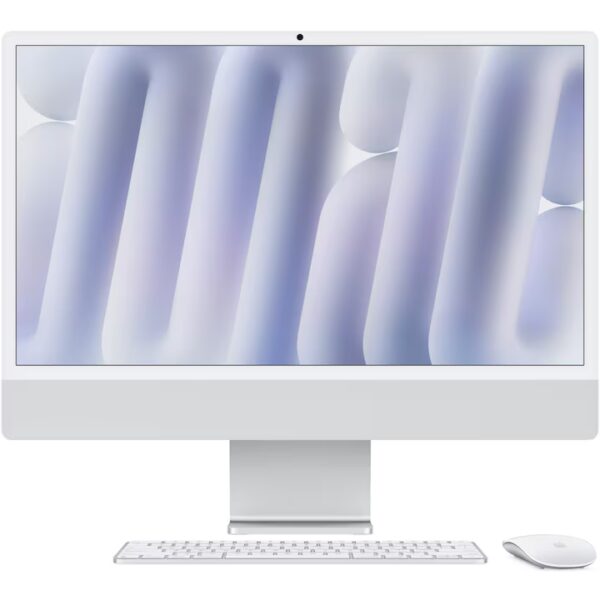 iMac 24 Retina 4.5K | M4 чип с 8 ядрен CPU и 8 ядрен GPU | 16GB памет | 256GB SSD - Silver