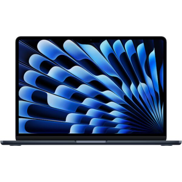 Apple 15-inch MacBook Air Apple M4 chip with 10-core CPU and 10-core GPU, 256GB, 16GB Ram - Midnight