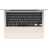 Apple 15-inch MacBook Air Apple M4 chip with 10-core CPU and 10-core GPU, 256GB, 16GB Ram - Starlight - Image 2
