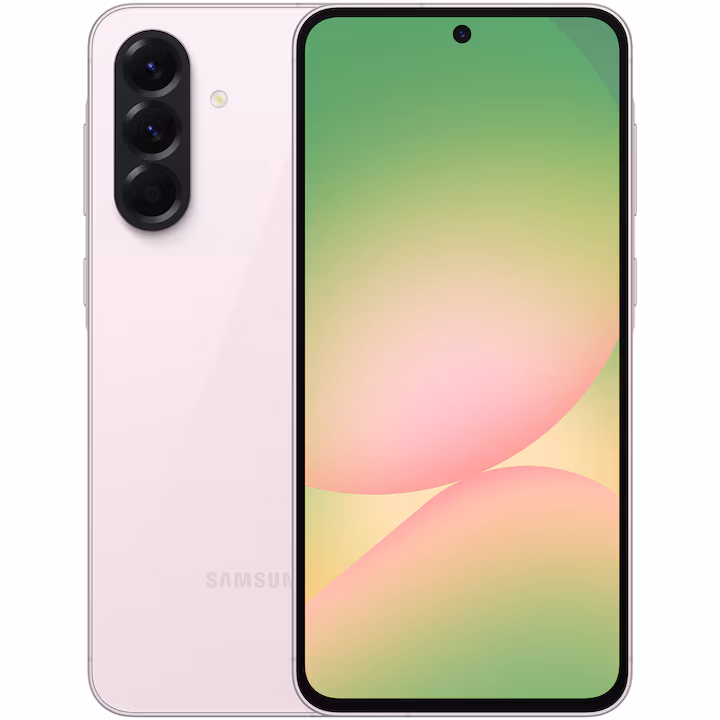 samsung-a56-pink.avif Смартфон Samsung Galaxy A56 A566 5G Dual Sim 8GB RAM 128GB - Pink - Image 1