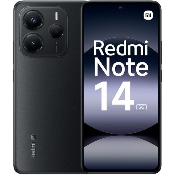 Смартфон Xiaomi Redmi Note 14 5G Dual Sim 256GB 8GB RAM Midnight Black