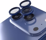 Протектор за камера от Casper  Camera Lens  за iPhone 17 Pro / 17 Pro Max Blue - Image 2