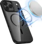 Калъф от Tech-Protect MagMat MagSafe Case за iPhone 17 Pro - Clear Black - Image 2