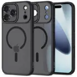 Калъф от Tech-Protect MagCam MagSafe Case за iPhone 17 Pro Max - Matte Black