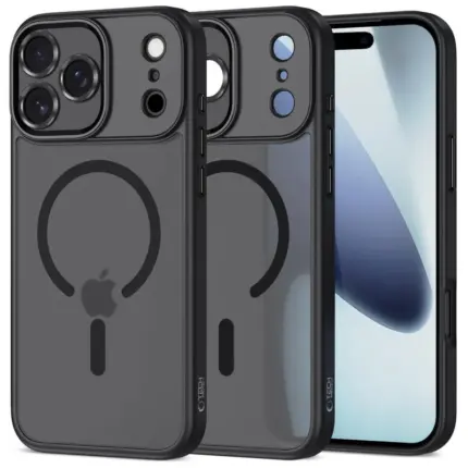 Калъф от Tech-Protect MagCam MagSafe Case за iPhone 17 Pro Max - Matte Black
