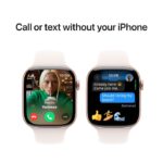 Apple Watch S10 Cellular 46mm Rose Gold Alu Case with Light Blush Sport Band - M/L - Image 5