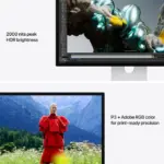 Apple Studio Display XDR - Nano-texture glass - Tilt- and height-adjustable stand - Image 8
